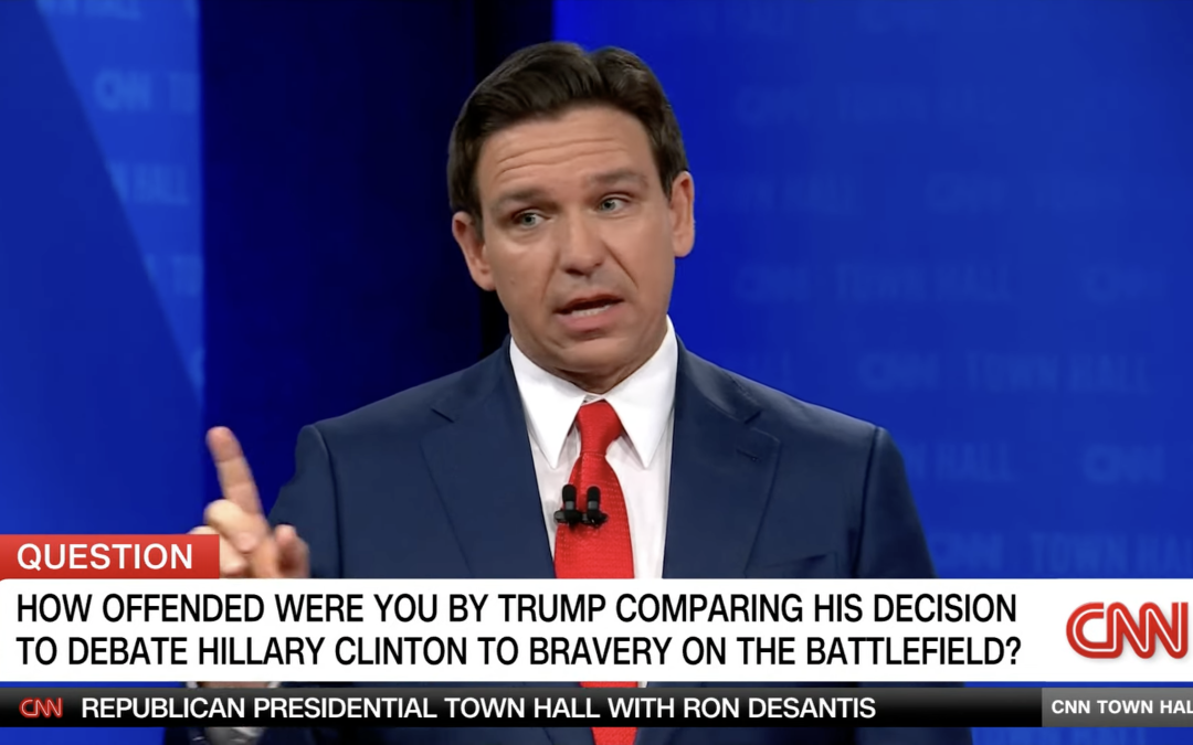 CNN Does a Town Hall With the World’s Most Awkward Man, Florida Governor Ron DeSantis